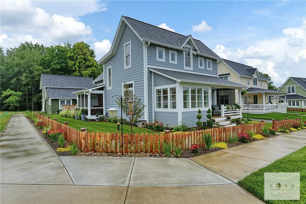 Ross Chapin Cottage Home with Builtins at Inglenook of Zionsville