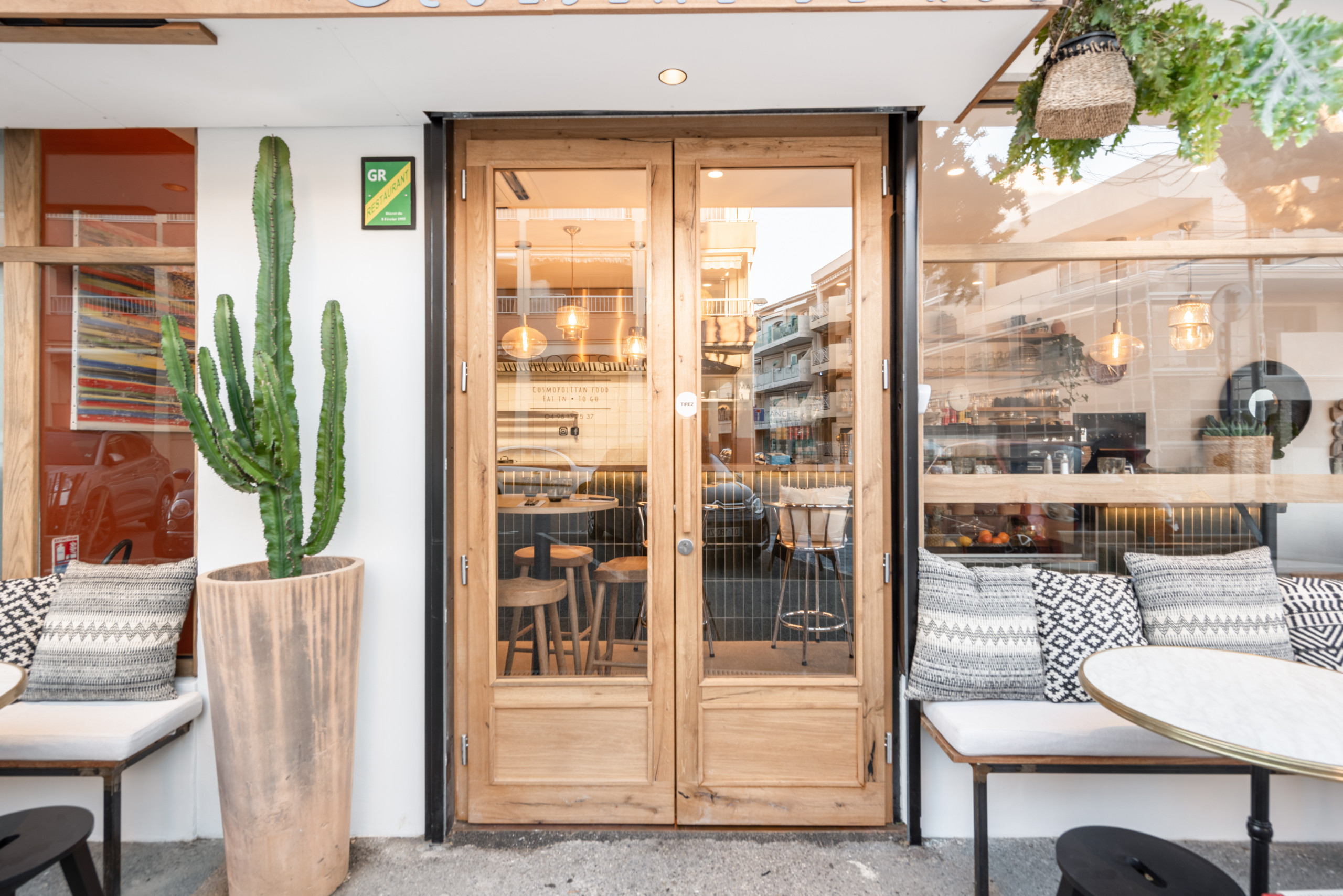 Sainte-Maxime - Restaurant Roots | Agencement en sur-mesure