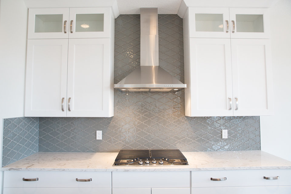 Inspiration for a transitional kitchen remodel in Calgary