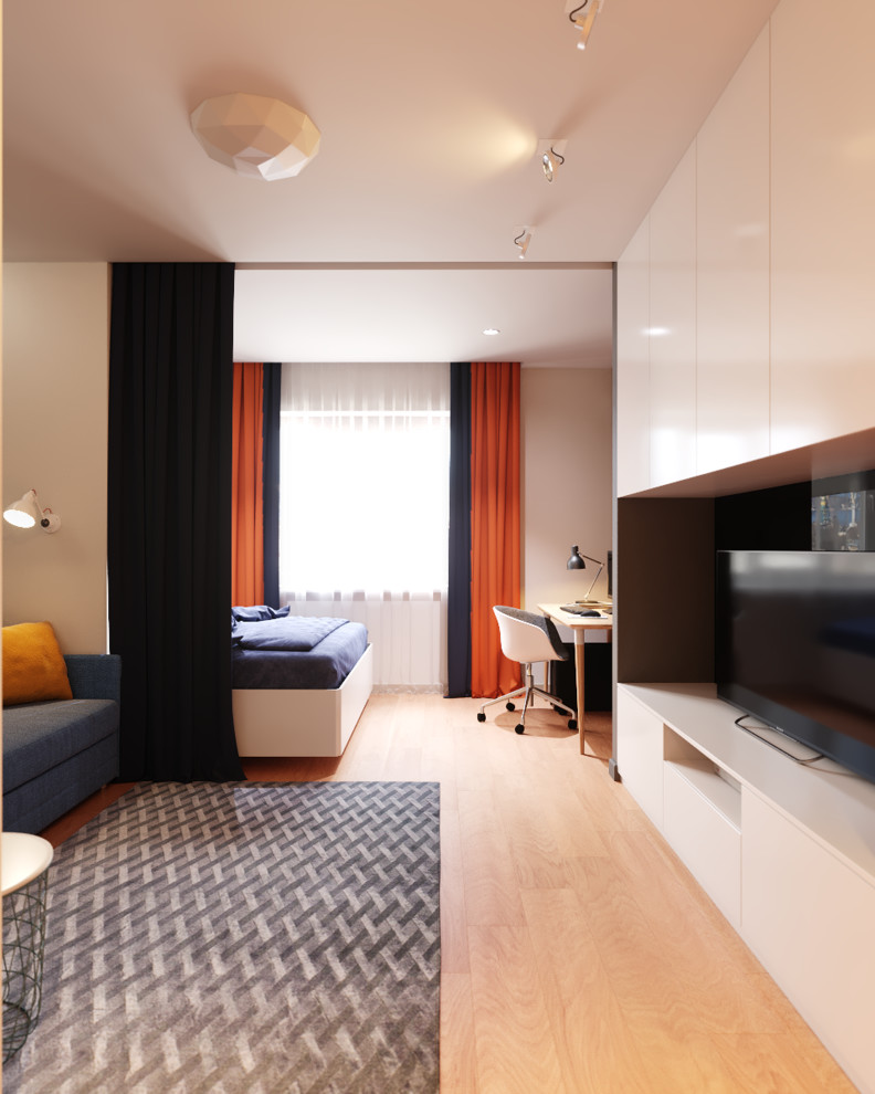 Красочная квартира для молодой семьи