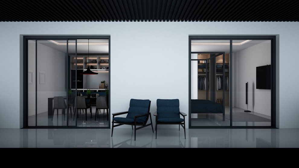 Квартира в стиле минимализм для молодой семьи