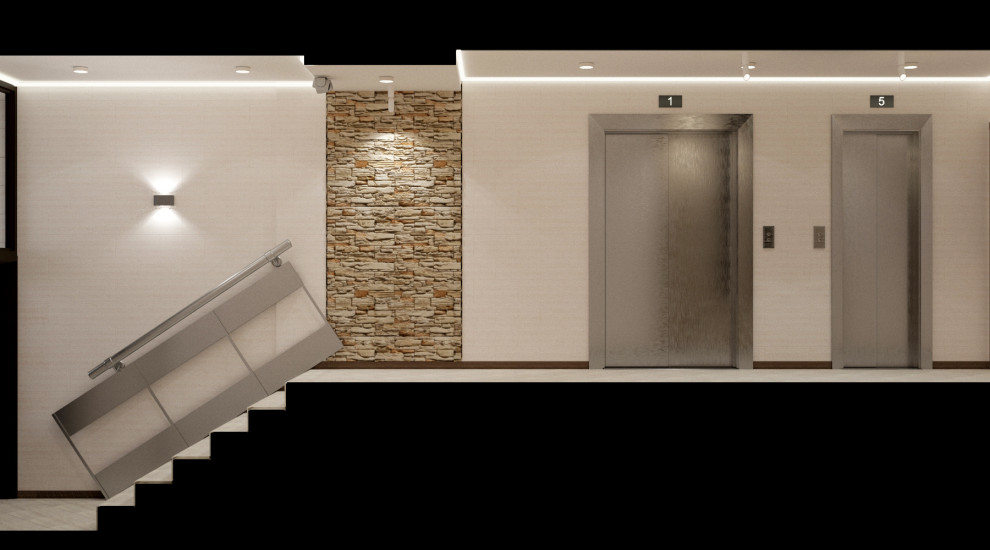 Дизайн подъезда ЖК "Союз-8"