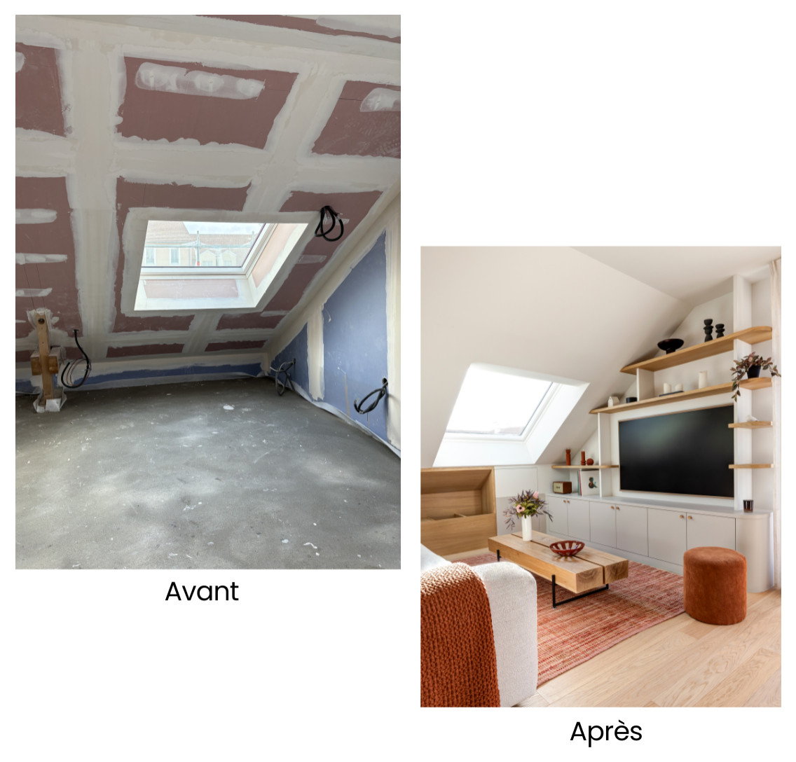 Transformation d’un duplex neuf de 143 m²