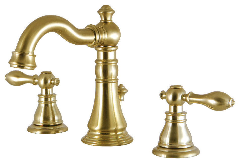 Fauceture American Classic Widespread Bathroom Faucet Traditional Bathroom Sink Faucets By