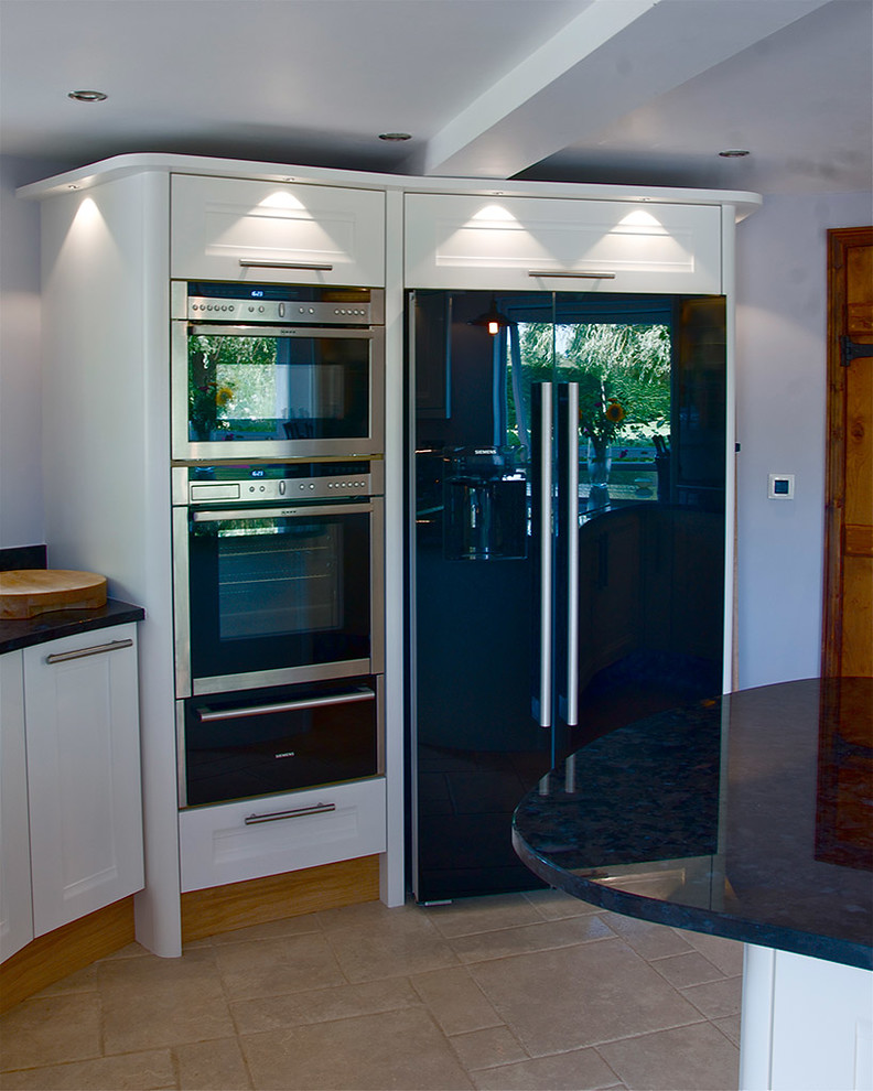Contemporary kitchen in Kent.
