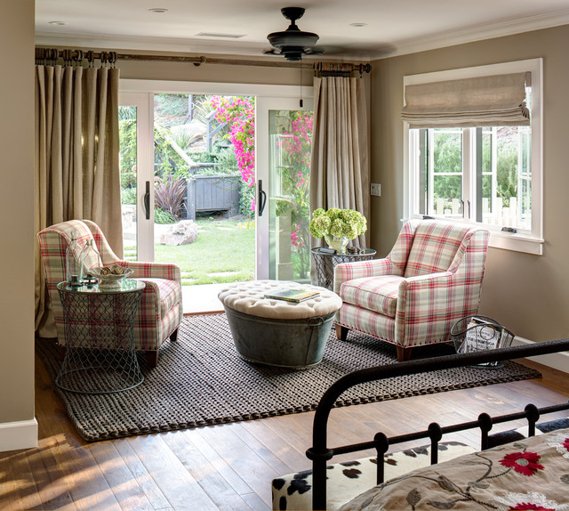 Coastal Ranch Farmhouse Bedroom San Diego By Anne