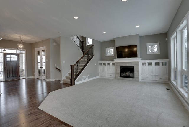 Customized Aspen traditional-living-room