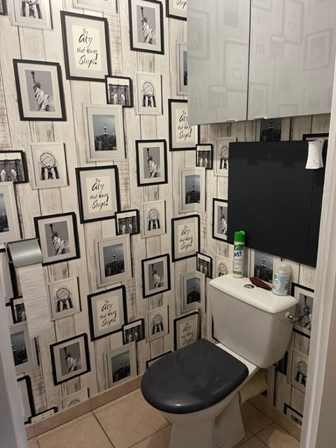 Toilettes invités / Avant