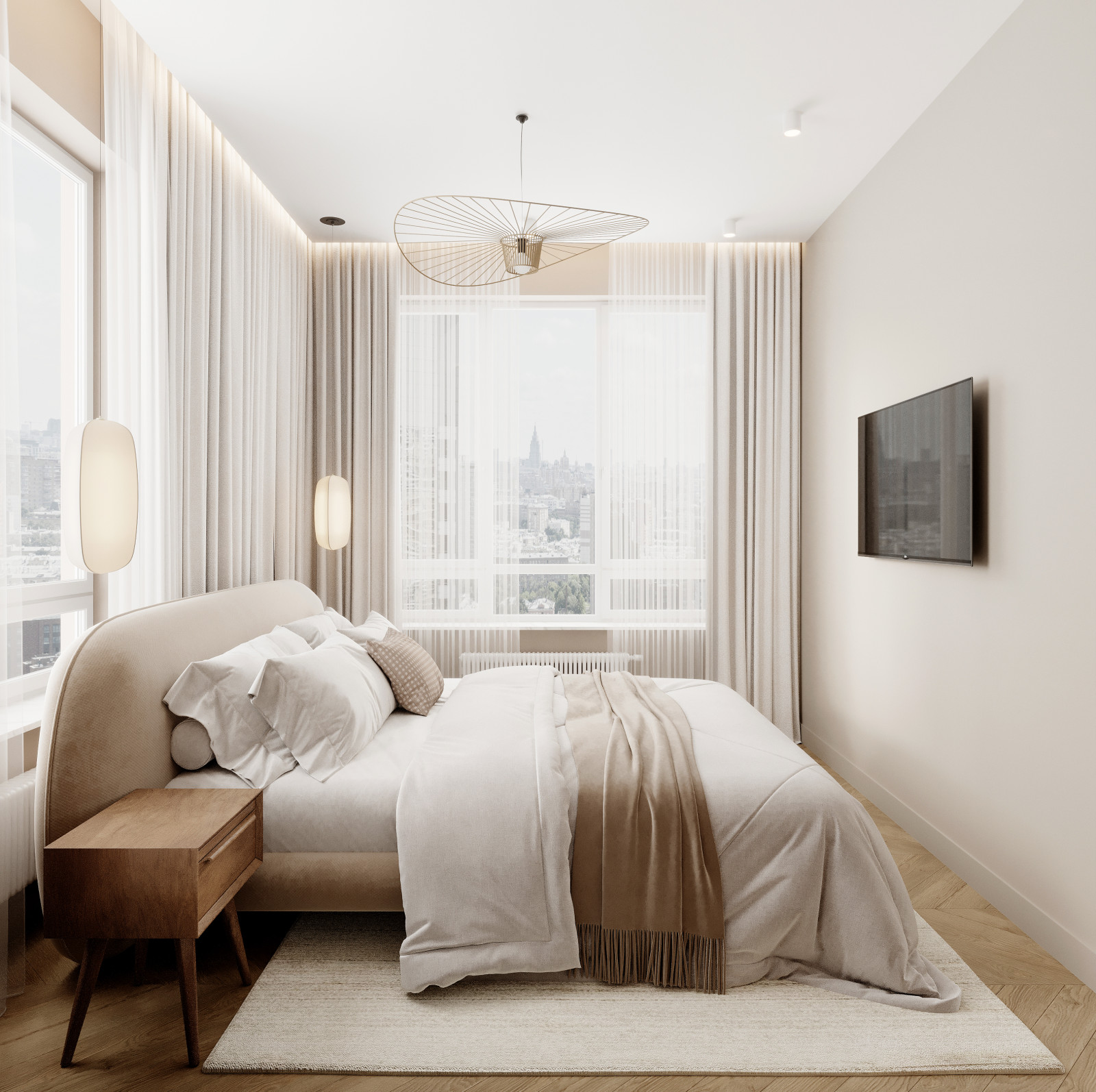 Современная квартира для спокойной жизни