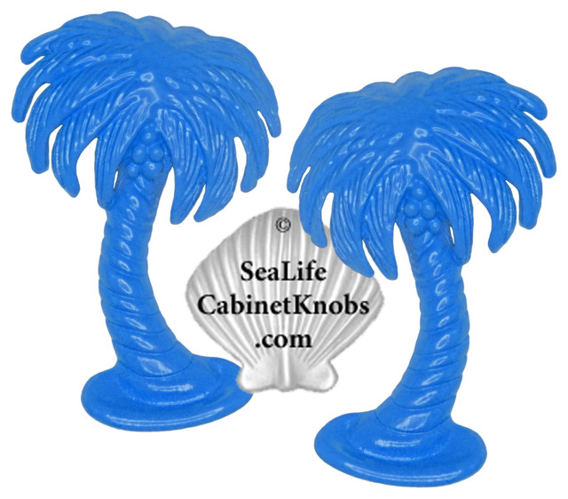 Palm Tree  Cabinet Knobs