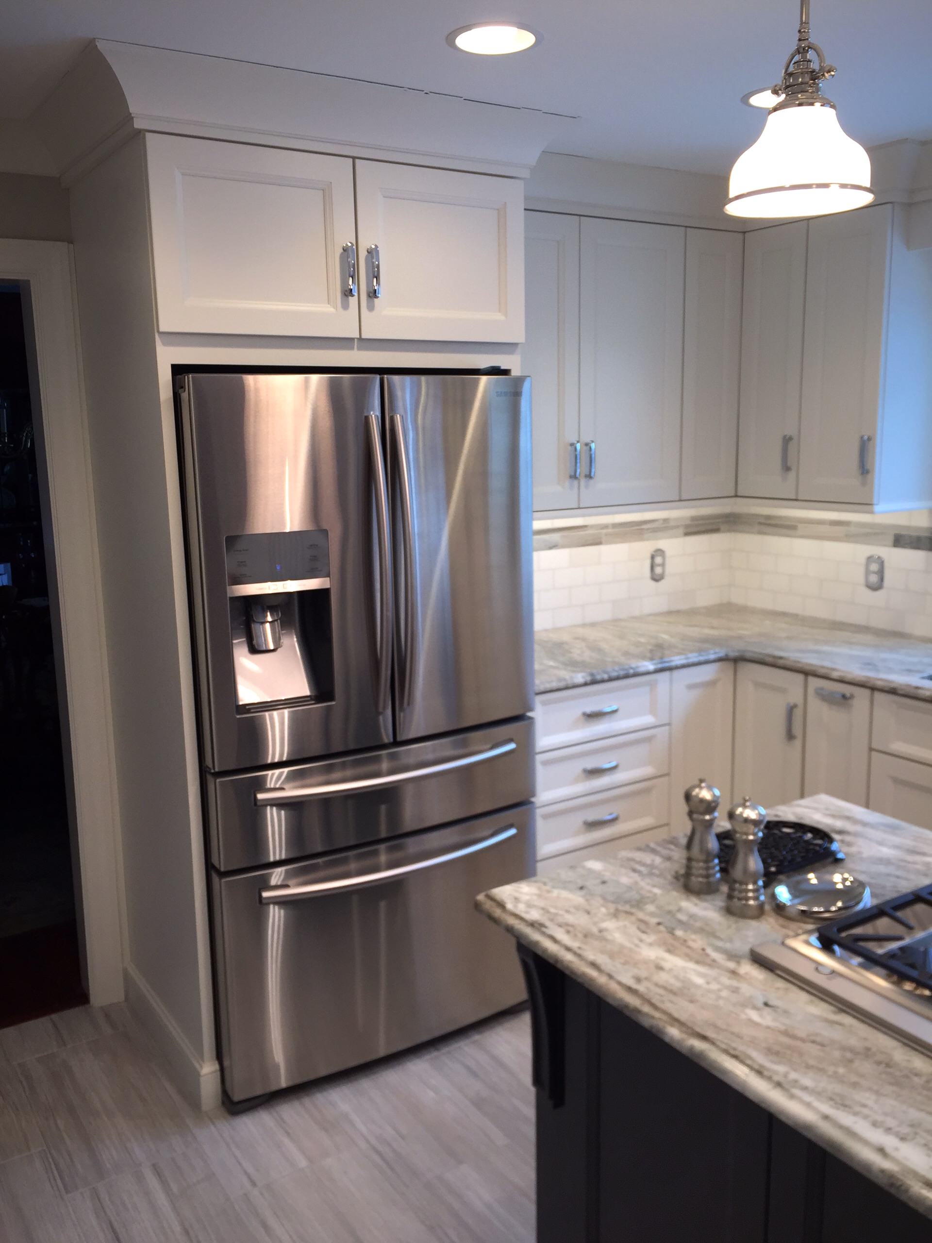 White & Gray Kitchen Remodel in Chambersburg, PA