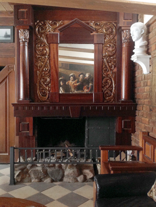 Кабинет. Камин