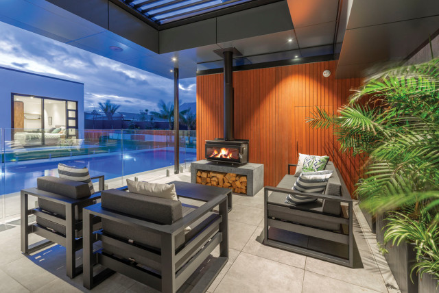 Butler + Osman contemporary-uteplats