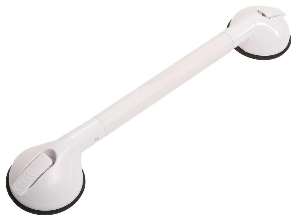 Telescoping Suction Grab Bar Traditional Grab Bars by Bridge Medical