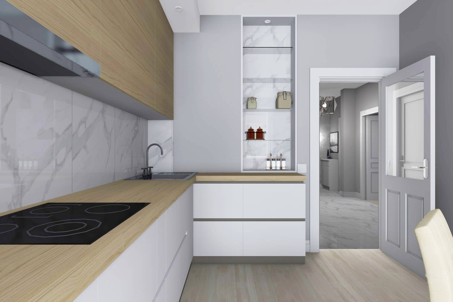 Кухня в 2х-комн. квартире(ул. Труфанова)