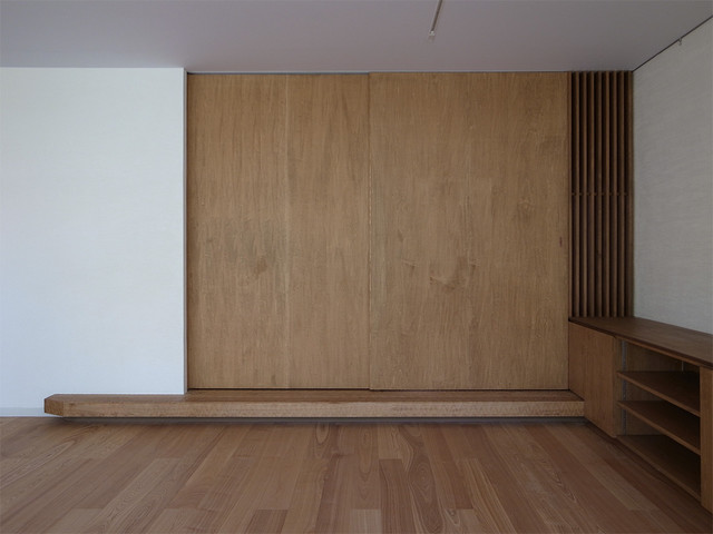 大倉山のアッシュハウス 和室引戸 Japansk Sovrum Yokohama Av 村上建築設計室 Houzz