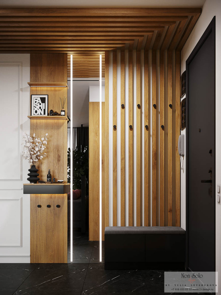 Дизайн квартиры для адвоката 54 м2, ул. Люсиновская, г. Москва