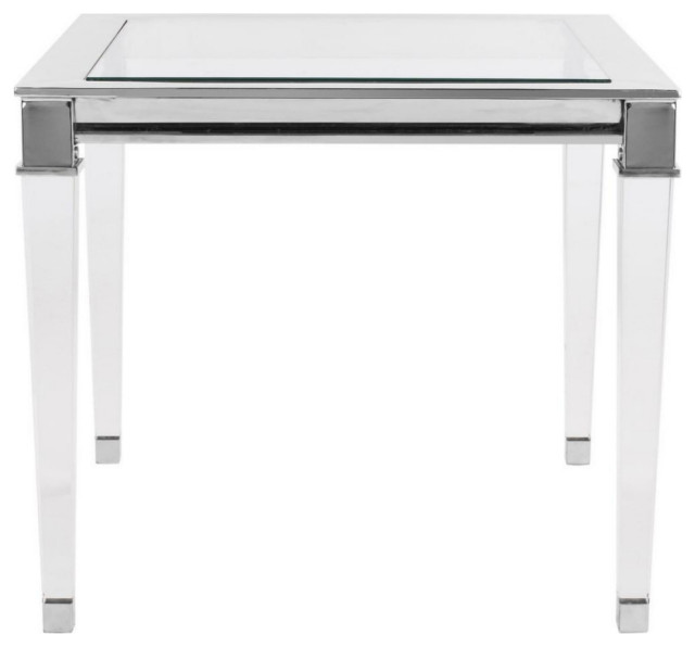 Falcon Acrylic End Table Contemporary Side Tables And End Tables