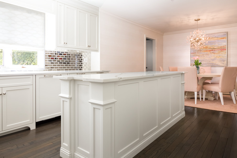 Transitional kitchen photo in Chicago