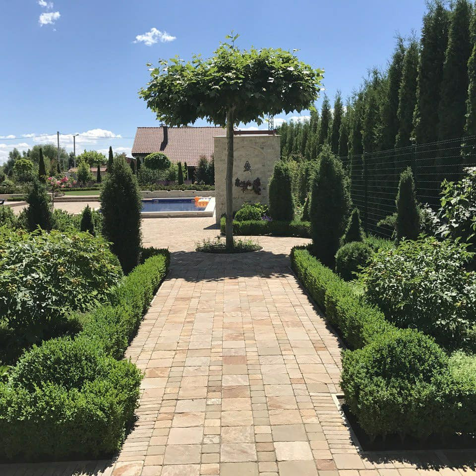 Сад в Тосканском стиле