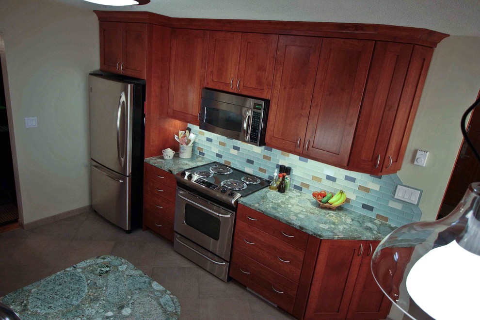 Inspiration for a transitional kitchen remodel in Seattle