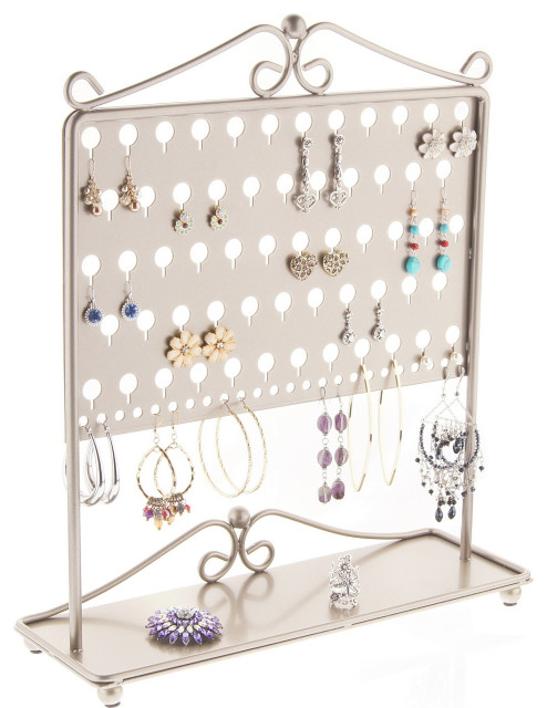 Earrings Pendant Storage Trees Organizer Shelf Stand Jewelry Display Holder 