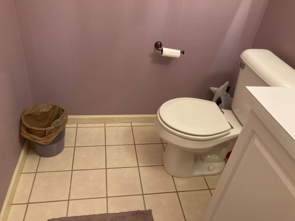 Add shower to powder room