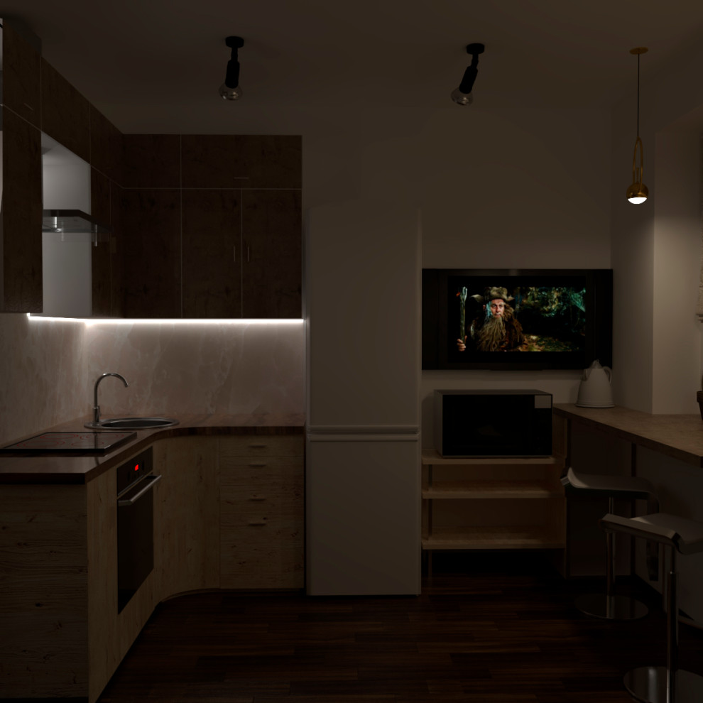 Дизайн небольшой квартиры для семьи из трех человек