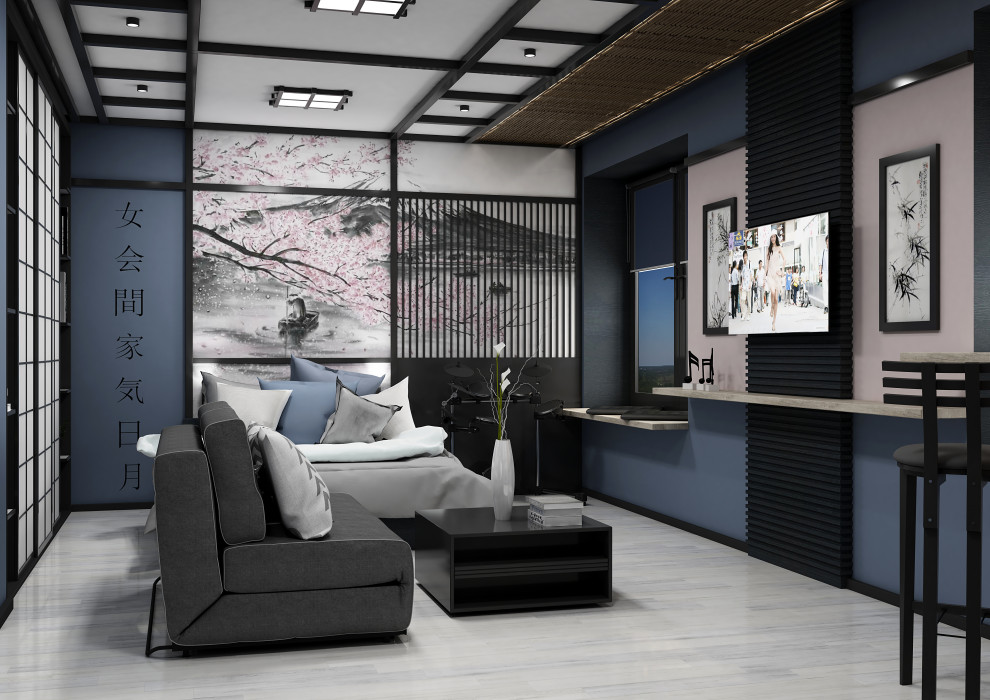 Квартира в Японском стиле