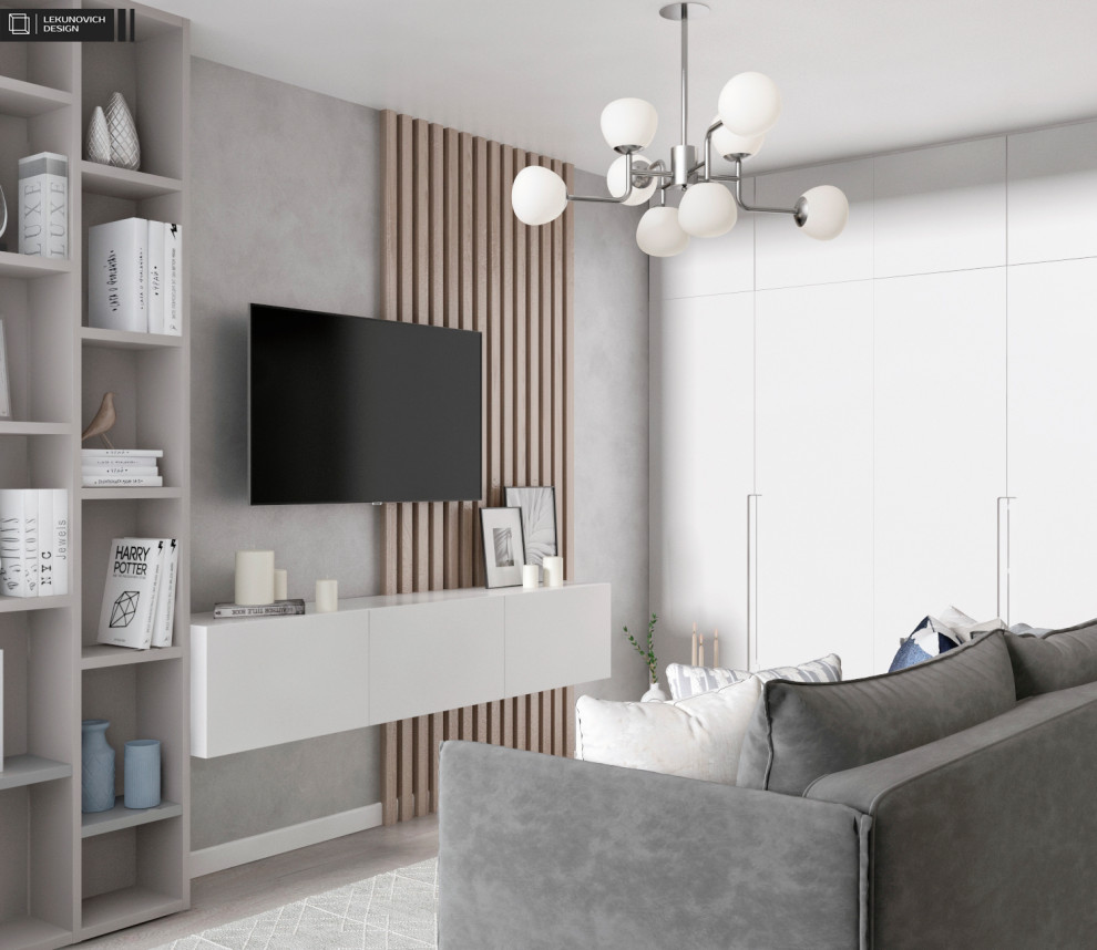 Дизайн квартиры ЖК "Минск Мир" г. Минск 43 м2