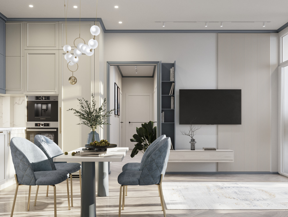 Проект 2х-комнатной квартиры в Мегаполис-парке