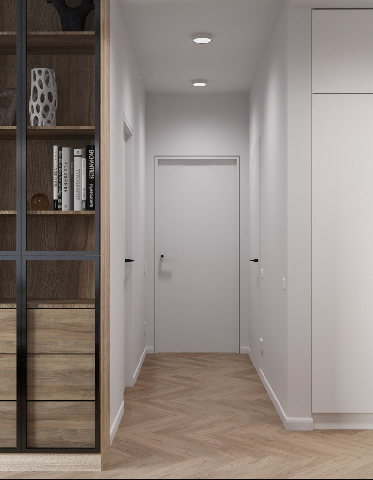 Яркие акценты и универсальная детская: интерьер для молодой семьи с дочкой