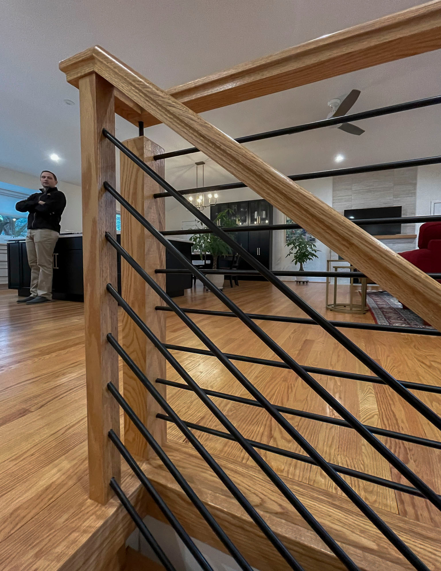 99_Modern & Open L-Shape-Winder Stair, Arlington VA 22207