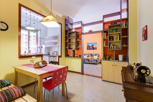 Appartamento Roma - Pigneto eklektisk-matplats