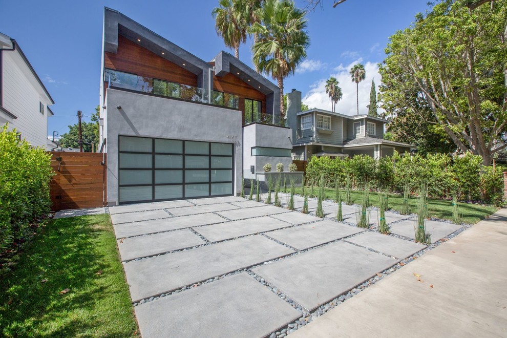 Современная дом в Лос-Анжелесе, район Студио Сити