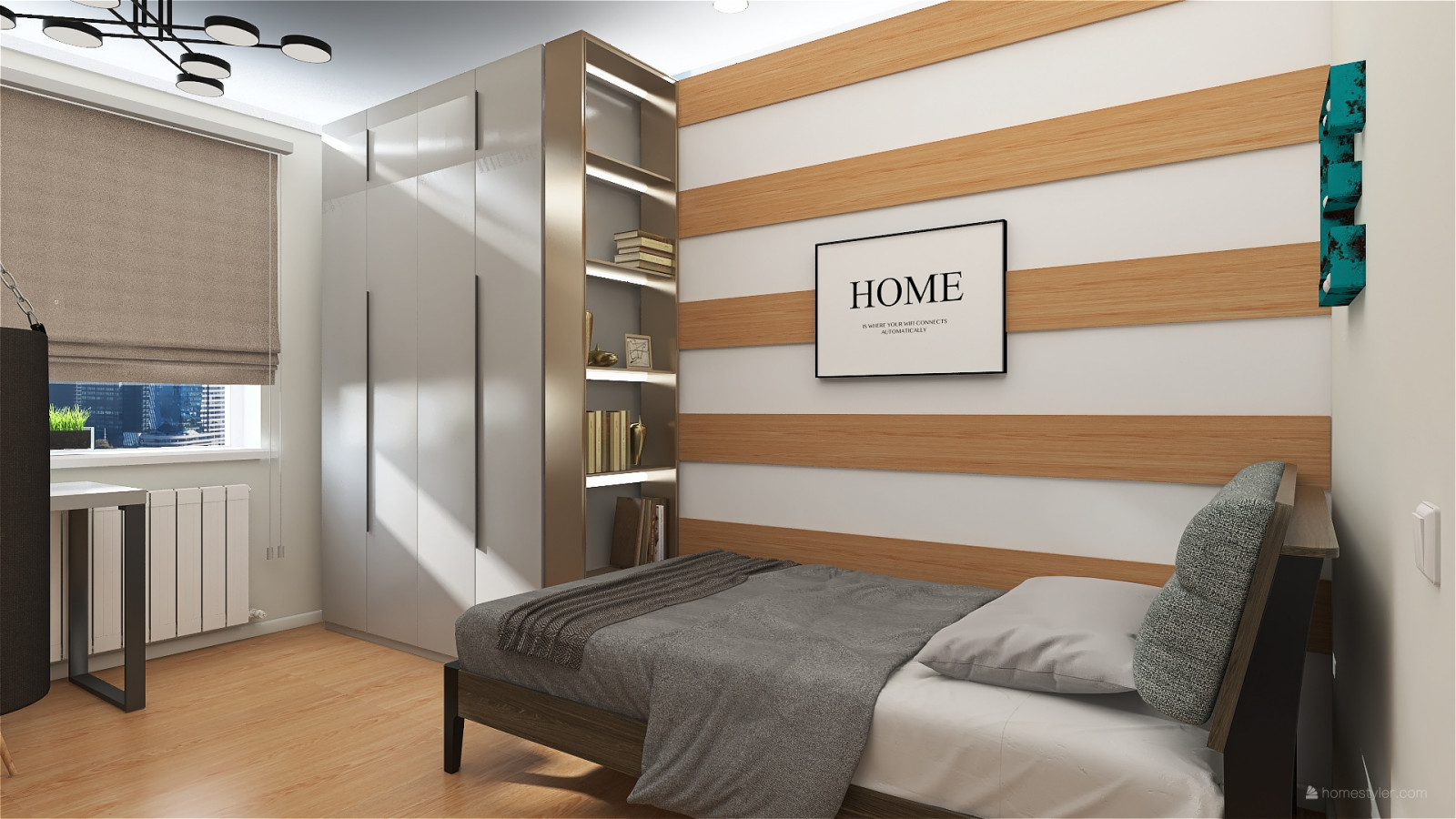 Трехкомнатная квартира в панельном доме