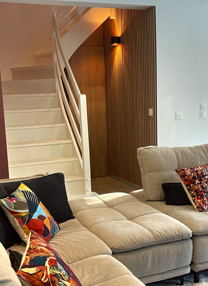 Aménagement et décoration d'une maison contemporaine