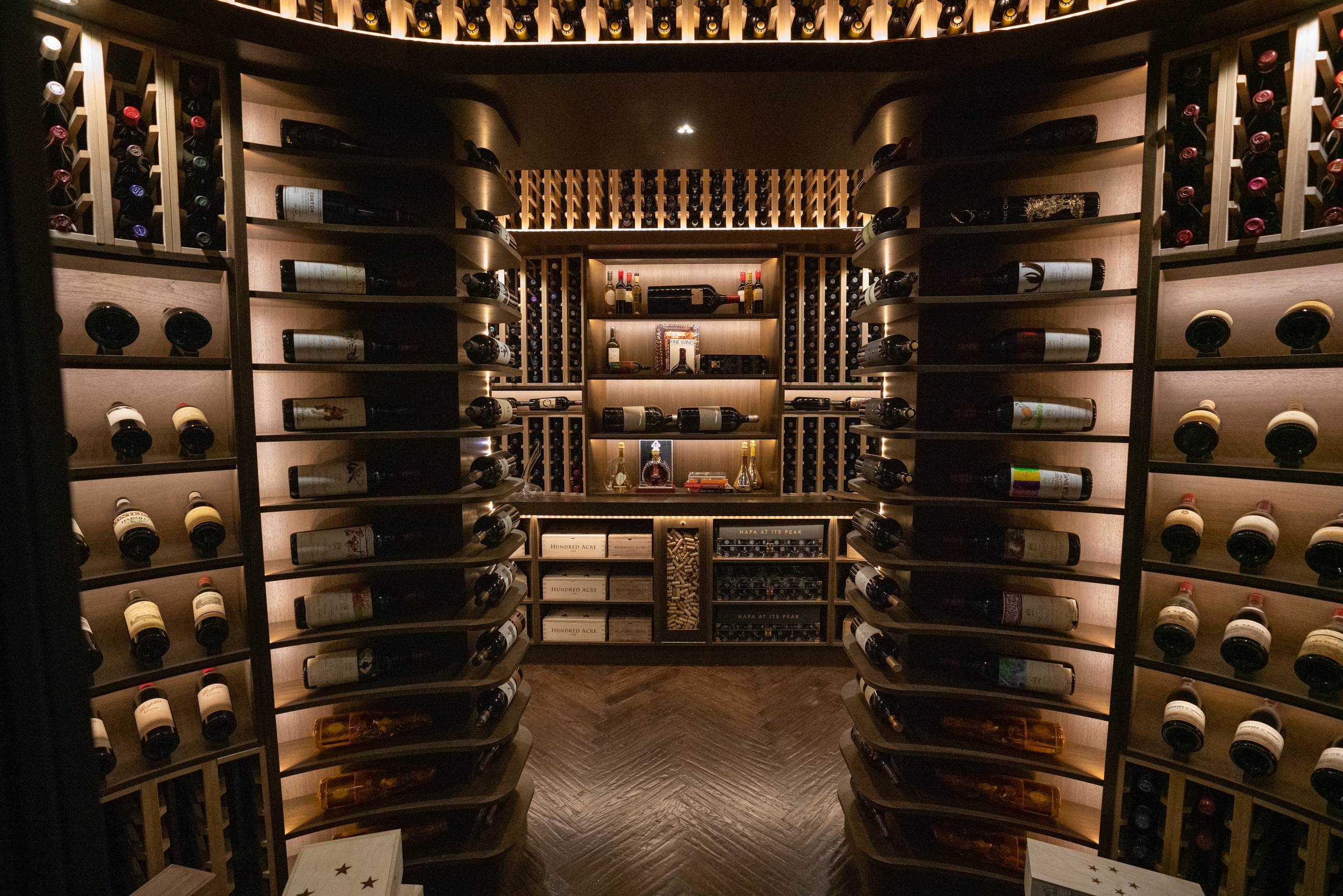 Custom Wine Holder with Glass Rods