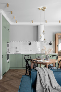 Дизайн кухни-гостиной: 70 лучших фото, стили, цвета, идеи интерьеров в году