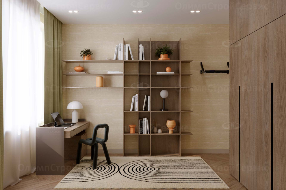 ЖК Румянцево-Парк: дизайн интерьера квартиры 60 кв.м. в современном стиле