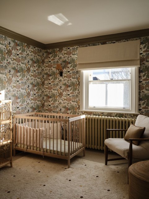 Wandsworth Family Home nyklassisk-babyvaerelse