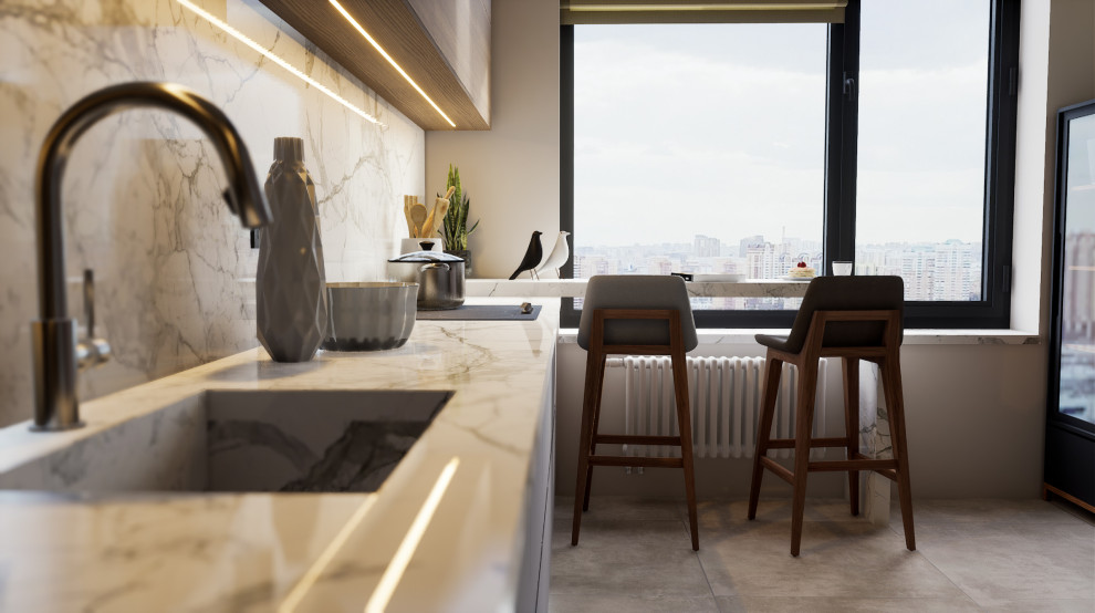 Квартира в ЖК Символ, 105м2