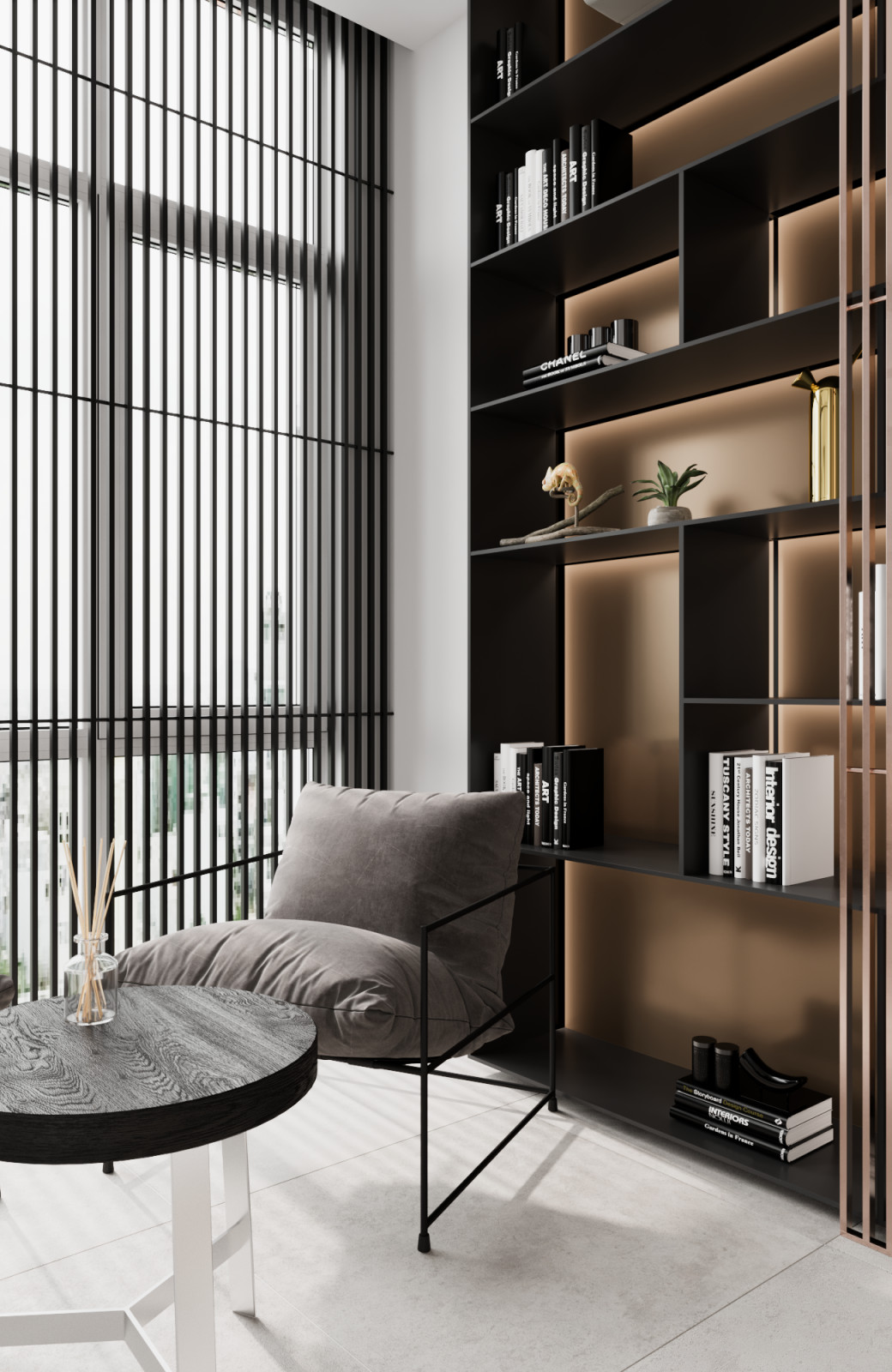 Дизайн проект двухуровневой квартиры