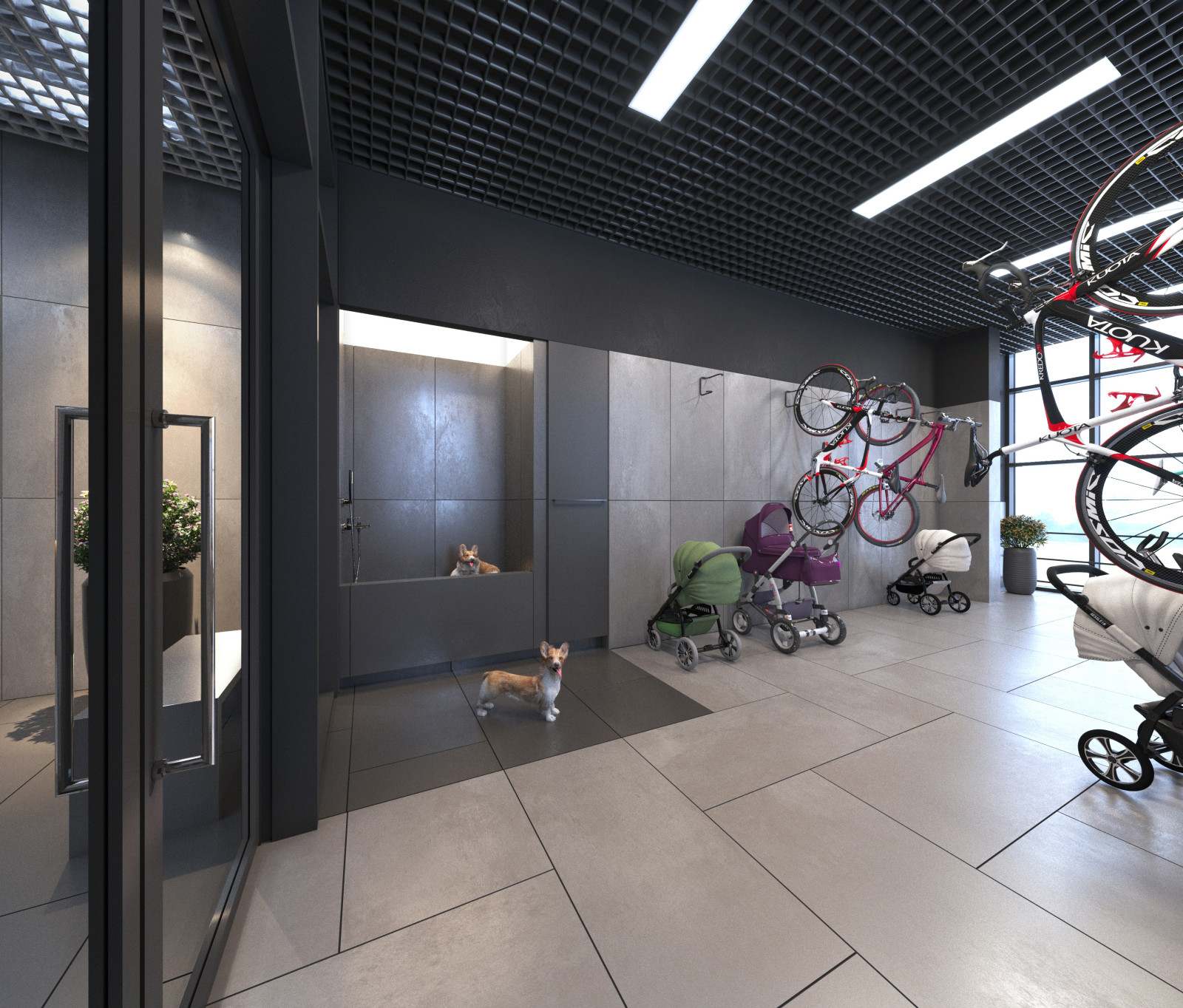 Интерьеры МОП ЖК "НОРМАНДИЯ НЕМАН", СК "СТРИЖИ"