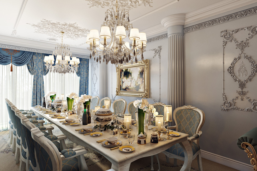 Дизайн банкетного зала в ресторане.