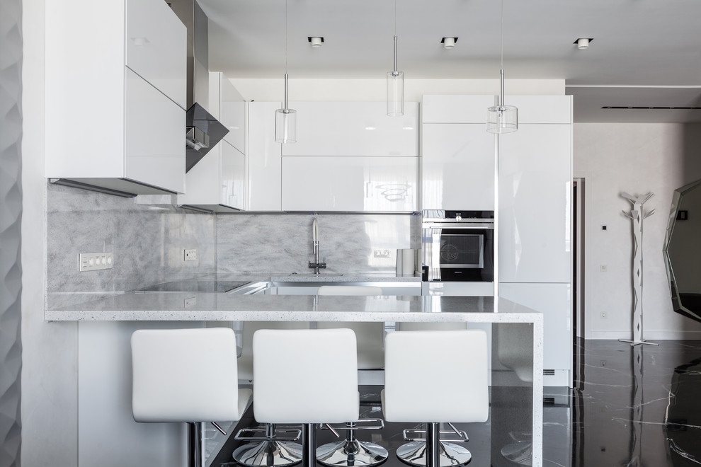 Квартира в стиле минимализм. Съемка для компании Мастер