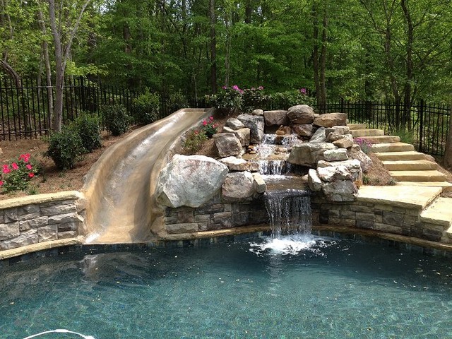 Swimming Pool Water Features  Traditional  Pool  Atlanta  by Georgia Classic Pool