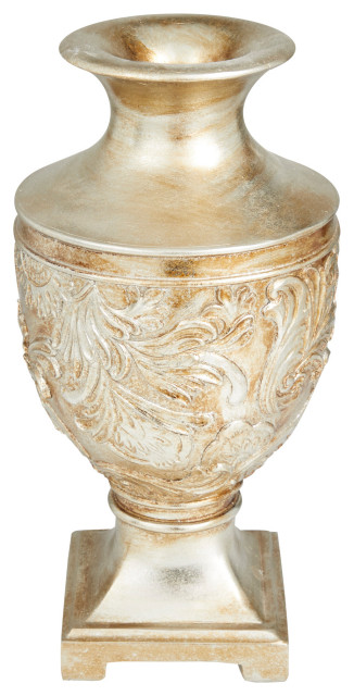 Traditional Gold Polystone Vase 561368