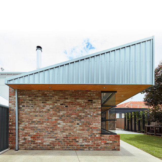 Sharp House modern-fasad