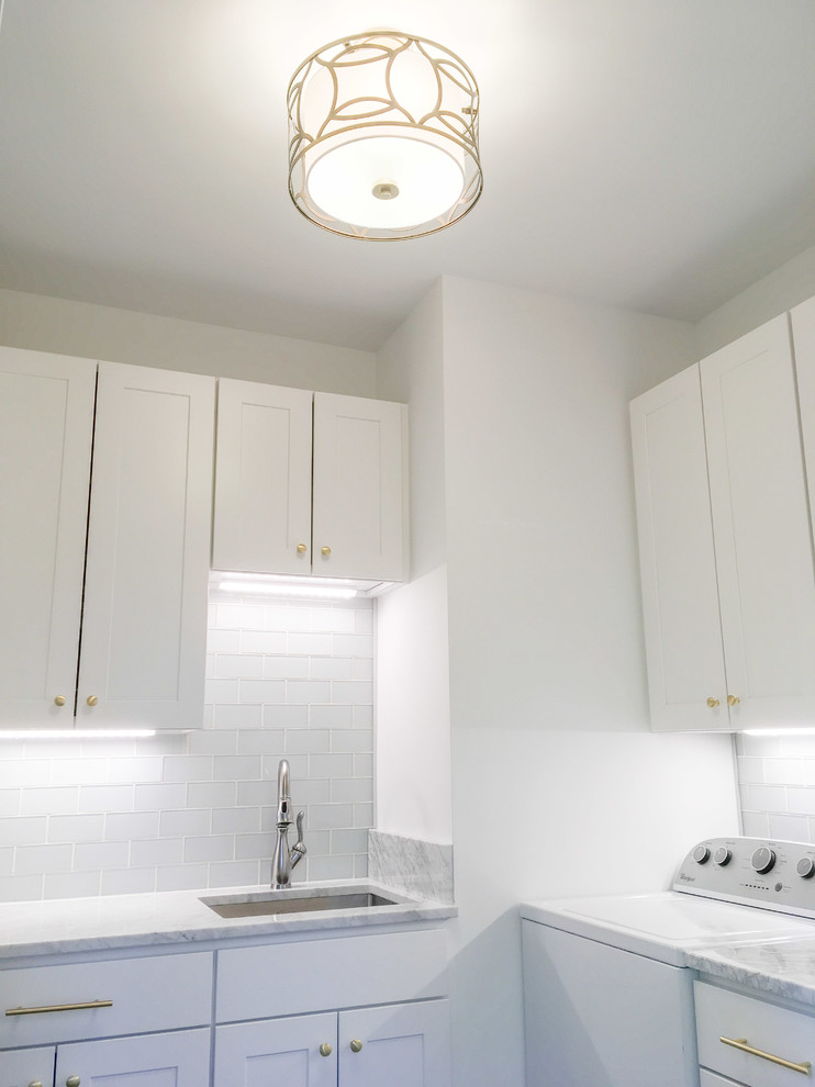 Transitional Laundry Room Remodel - Traditional - Laundry Room ...
